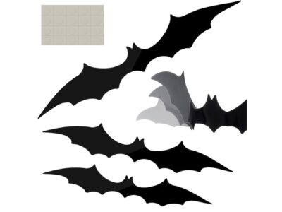 NIETOPERZ DEKORACJA HALLOWEEN 3SZT