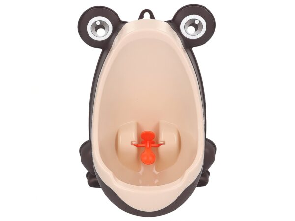 NOCNIK PISUAR WC MINI ŻABA - brązowy