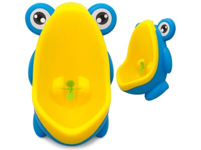 NOCNIK PISUAR WC MINI ŻABA - niebieski