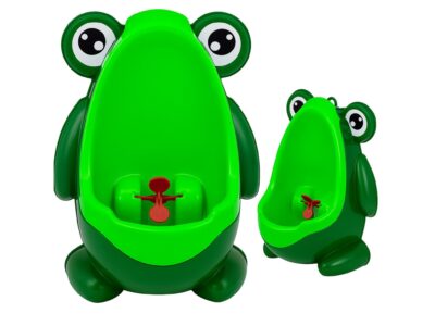 NOCNIK PISUAR WC MINI ŻABA - zielony