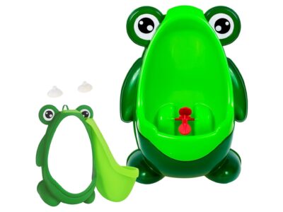 NOCNIK PISUAR WC MINI ŻABA - zielony