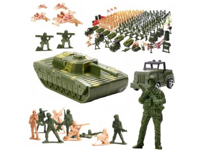 ŻOŁNIERZYKI ZESTAW FIGUREK MILITARNYCH