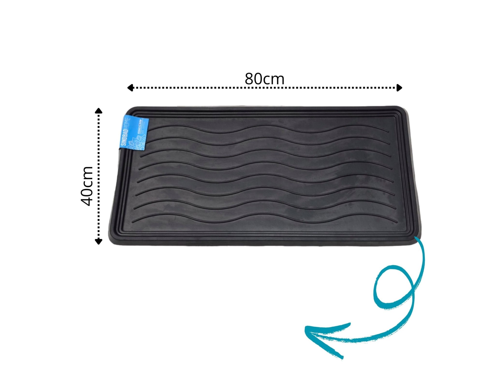 OCIEKACZ NA OBUWIE WYSOKI RANT 40x80cm