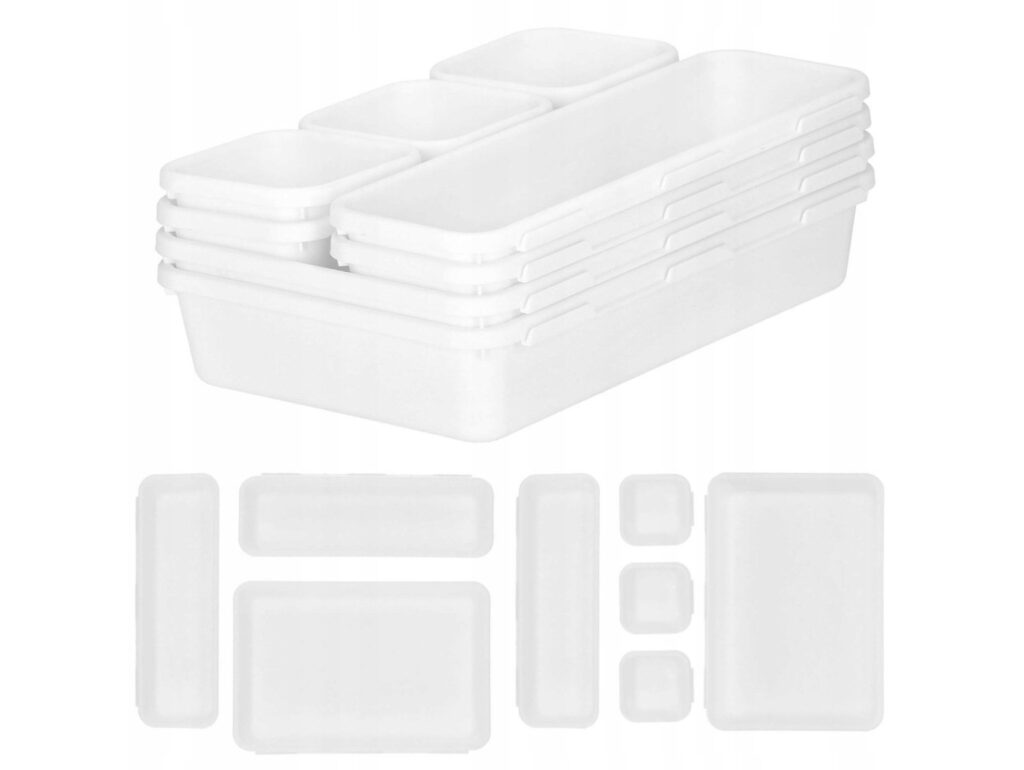 ORGANIZER MODUŁOWY 8SZT - biały