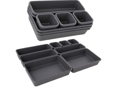 ORGANIZER MODUŁOWY 8SZT - szary