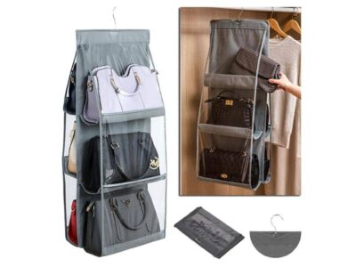 ORGANIZER NA TOREBKI DO SZAFY - szary