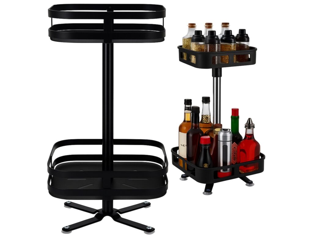 PÓŁKA REGAŁ KUCHENNY OBROTOWY 44x26cm - kwadratowy