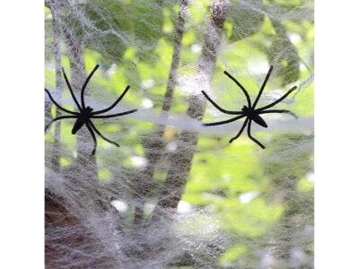 PAJĘCZYNA BIAŁA 20G HALLOWEN + 2 PAJĄKI