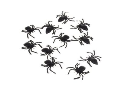 PAJĄKI 10SZT ZESTAW DEKORACJA