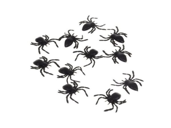 PAJĄKI 10SZT ZESTAW DEKORACJA