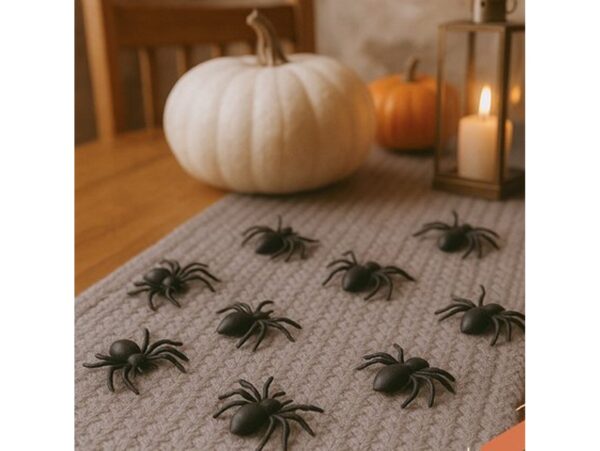 PAJĄKI 10SZT ZESTAW DEKORACJA