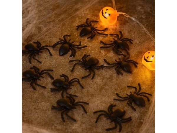 PAJĄKI 10SZT ZESTAW DEKORACJA