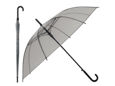PARASOL PRZEZROCZYSTY 72cm - czarny