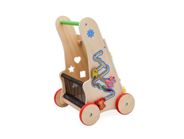 PCHACZ DLA DZIECKA CHODZIK DREWNANY 6w1