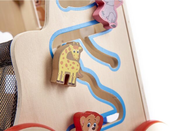 PCHACZ DLA DZIECKA CHODZIK DREWNANY 6w1