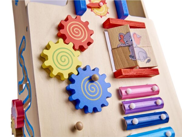 PCHACZ DLA DZIECKA CHODZIK DREWNANY 6w1