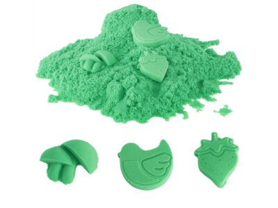 PIASEK KINETYCZNY PIASKOLINA 2KG ZAPAS - zielony