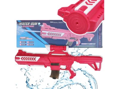 PISTOLET NA WODĘ NA BATERIE 54,5x21x5,5XM - czerwony