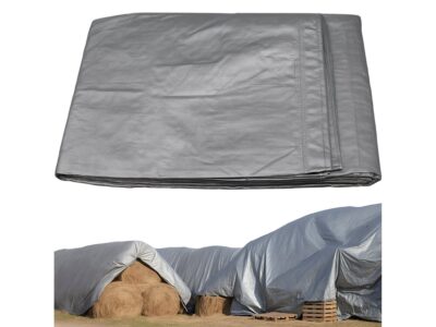 PLANDEKA PLANDEKI PE SREBRNA WZMACNIANA 3x4 130g