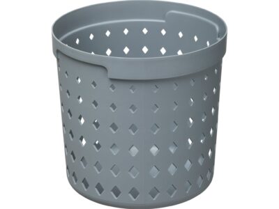 PLAST TEAM KOSZYK ORGANIZER SEOUL ROUND LARGE - szary