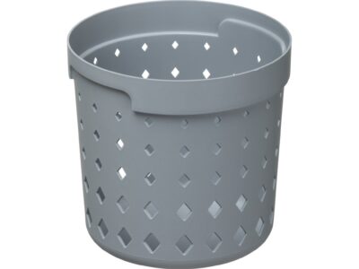 PLAST TEAM KOSZYK ORGANIZER SEOUL ROUND MEDIUM - szary