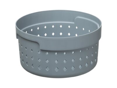 PLAST TEAM KOSZYK ORGANIZER SEOUL ROUND SMALL - szary