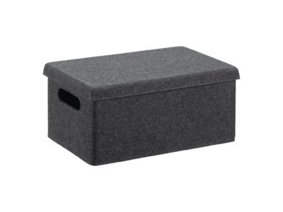 PLAST TEAM PUDEŁKO SKŁADANE VEGA SMALL - ciemny szary