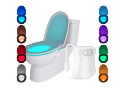 PODŚWIETLENIE MUSZLI KLOZETOWEJ WC LED LAMPKA 8 PL