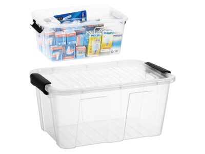 POJEMNIK Z POKRYWĄ DO PRZECHOWYWANIA HOME BOX 8L