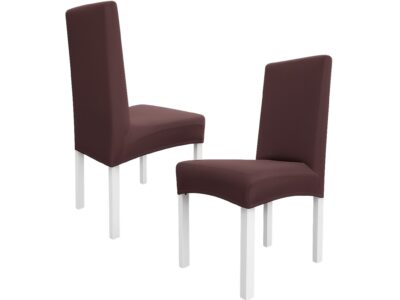 POKROWIEC NA KRZESŁO ELASTYCZNY - brązowy