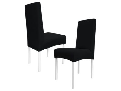 POKROWIEC NA KRZESŁO ELASTYCZNY - czarny