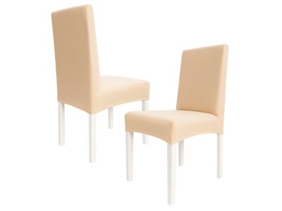 POKROWIEC NA KRZESŁO ELASTYCZNY - kremowy