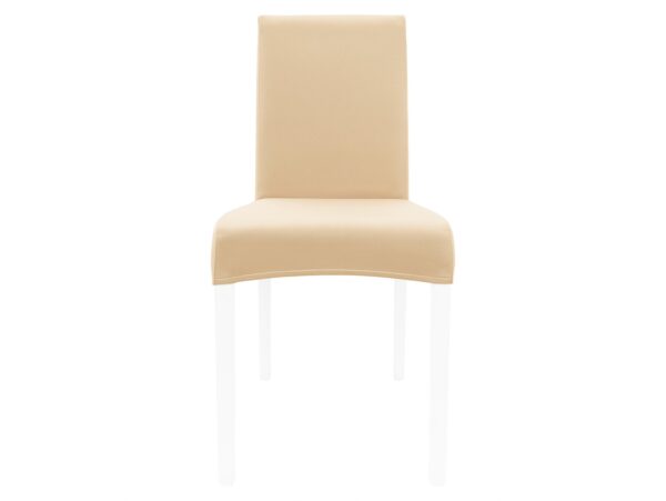 POKROWIEC NA KRZESŁO ELASTYCZNY - kremowy
