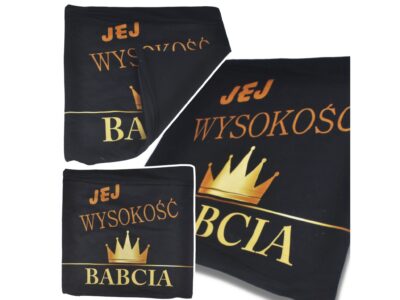 POSZEWKA NA PODUSZKĘ NA DZIEŃ BABCI 40x40 - jej wysokość babcia