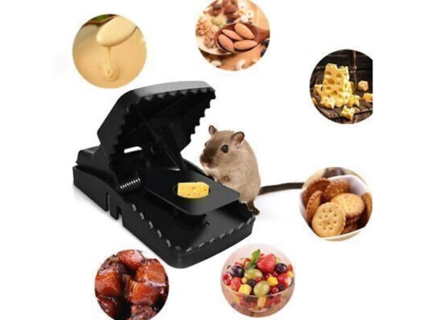 PUŁAPKA ŁAPKA NA MYSZY PLASTIKOWA SKUTECZNA MOCNA