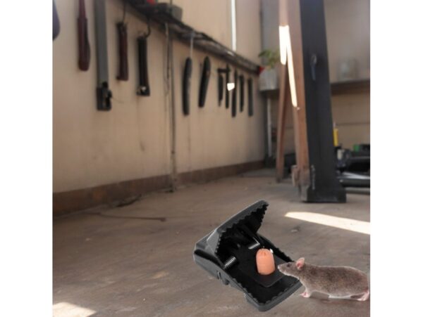 PUŁAPKA ŁAPKA NA MYSZY PLASTIKOWA SKUTECZNA MOCNA