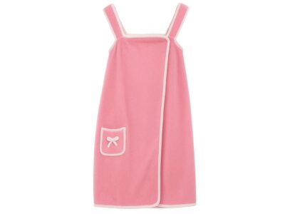 RĘCZNIK DAMSKI SZLAFROK - różowy