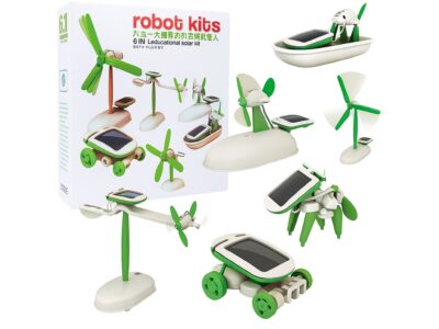 ROBOT SOLARNY KITS 6w1 ZESTAW SOLAR EDUKACYJNY