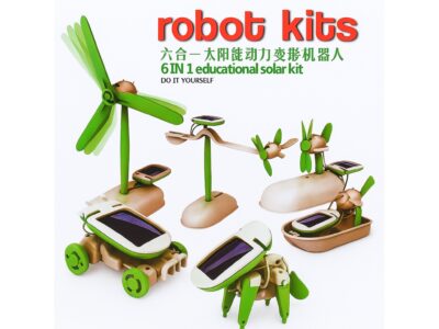 ROBOT SOLARNY KITS 6w1 ZESTAW SOLAR EDUKACYJNY