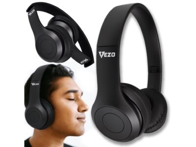 SŁUCHAWKI NAUSZNE P47 VEZO - czarny