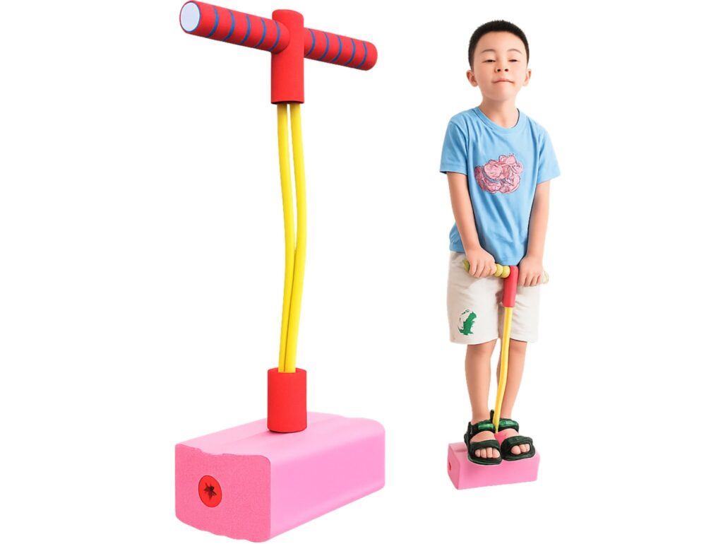 SKOCZEK POGO - różowy