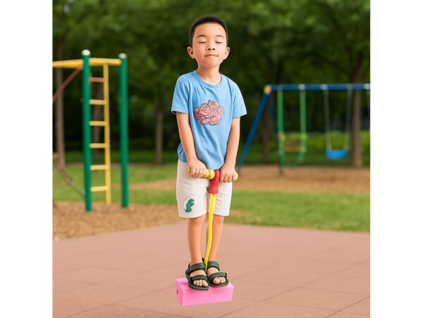 SKOCZEK POGO - różowy