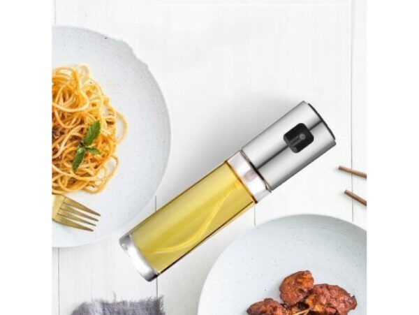 SPRYSKIWACZ DO OLEJU OLIWY 100ml 3SZT SREBRNY