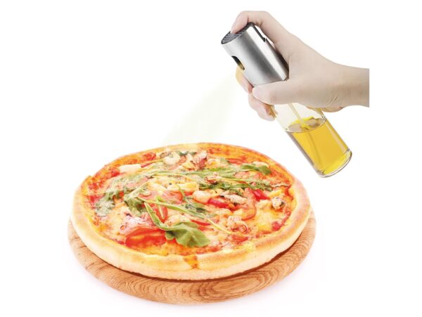 SPRYSKIWACZ DO OLEJU OLIWY 100ml 3SZT SREBRNY