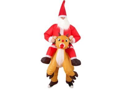 STRÓJ MIKOŁAJA NA RENIFERZE