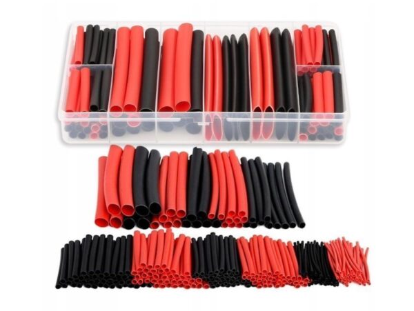 TERMOKURCZKI ZESTAW RUREK TERMOKURCZLIWYCH 127 SZT