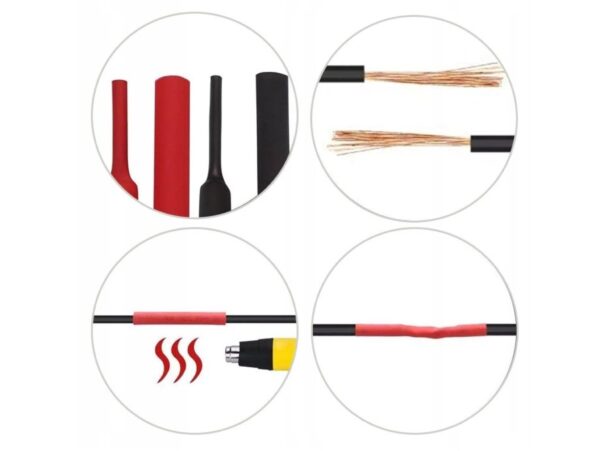 TERMOKURCZKI ZESTAW RUREK TERMOKURCZLIWYCH 127 SZT