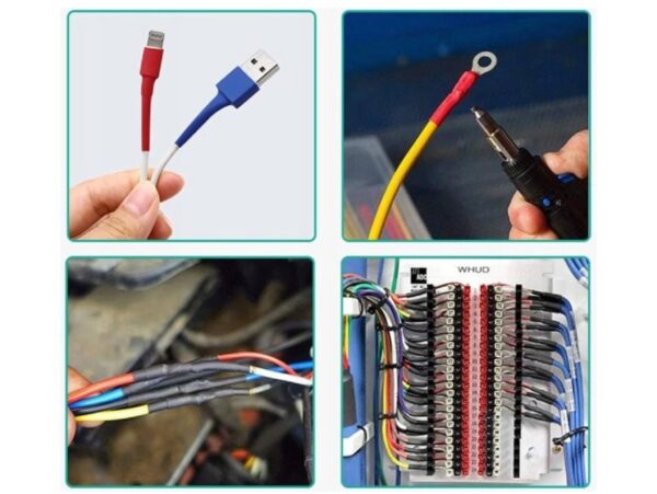 TERMOKURCZKI ZESTAW RUREK TERMOKURCZLIWYCH 127 SZT