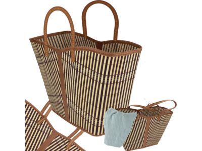 TORBA BAMBUSOWA Z USZAMI