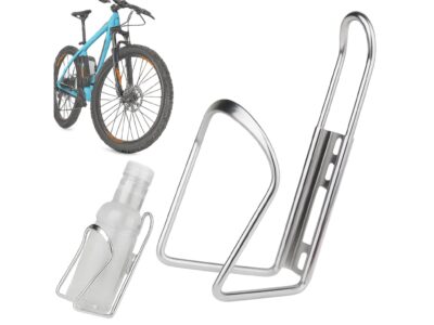 UCHWYT NA BIDON ALUMINIOWY - srebrny